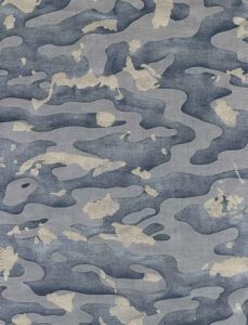 carpet design texture camo isole in faded blue u0026 silvery gold texture - fortuny PFIYJBP