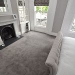 carpet ideas elegant cream and grey styled bedroom. carpet by bowloom ltd. LFWXQSV