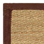 chesapeakeu0027s seagrass rugs come with a 100% cotton binding, allowing you to ACJUMQW