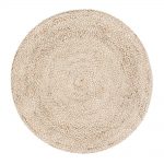 Circle rugs anji mountain speckled hen tan 8 ft. round area rug SJRFVBW