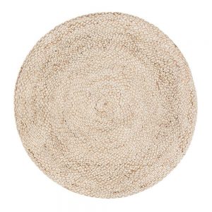 Circle rugs anji mountain speckled hen tan 8 ft. round area rug SJRFVBW