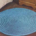 circular rug - free crochet pattern ECGVQRO