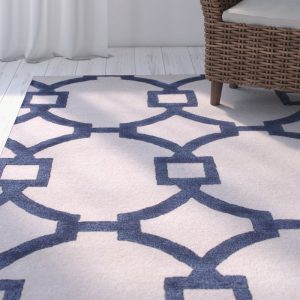 city light gray u0026 navy blue area rug TIZZFLC