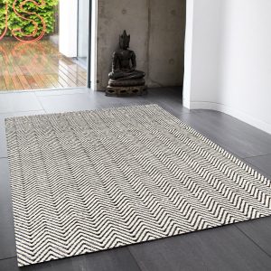 classic white rugs buy ives blackwhite classic abstract rugtherugshopuk in black white rug  renovation ... BPYVWVM