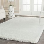 classic white rugs safavieh classic shag white 6 ft. x 9 ft. area rug TXCXOIE