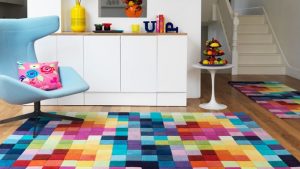 colourful area rug 15 funky and colorful area rugs | home design lover XQQWHGM