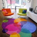 colourful area rug love the colors and style of this rug. bubbles square - contemporary modern BYGBKYU