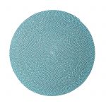 defined outdoor circular rug by cane-line ... HJYXARR