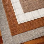 derby woven leather rug, ... WEDOGLD