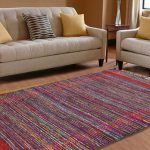 flat weave kilim sari silk multi handmade rug 19243 ( 120x180cm ) UOVEHZA