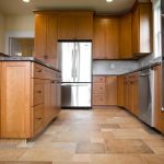 flooring tile in kitchen spacious kitchen with wood and tile VDQZCSX