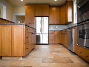 flooring tile in kitchen spacious kitchen with wood and tile VDQZCSX