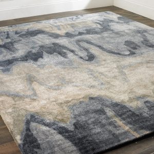 hand tufted rugs marbleized hand tufted rug blue_tan_grey STQJTKG