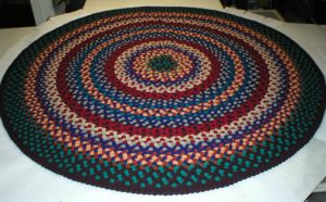 Handmade woven rugs handmade woven rugs a dark wine color ties it all together. see the DUMFNOG