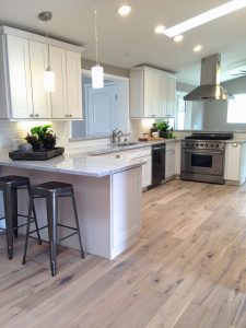 hardwood floors in kitchen i like the stain color of the floorsu2026 TSTFKVI