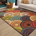 home rugs better homes and gardens bright dotted circles area rug or runner - ISBWNMK