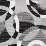 incredible modern rug intended for priya 095 grey black rugtastic decor 8 XAVKFSU