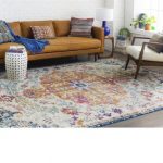 jahiem saffron/blue area rug BFPGFGF