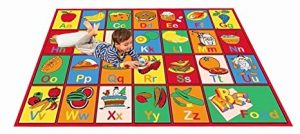 kids rug abc fruit area rug 39 x 58 ... RXZONXQ