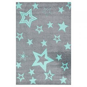 kids rug happy rugs starlight gray/mint 130x190cm ... AFLJUEJ