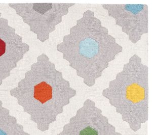 kids rug multi dot rug | pottery barn kids PDHBUVS