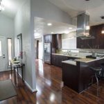 laminate flooring in kitchen entryway and kitchen with wood laminate flooring OPHPWIT