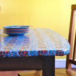 laminated cotton tablecloth new elasticized tablecloths JXAVKAV