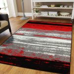 large 8x11 contemporary area rugs red black gray 8x10 area rugs under $100 UBAOIUJ