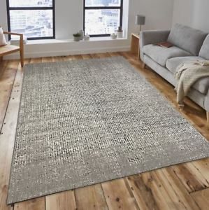 large rug image is loading new-speckle-beige-cream-black-flatweave-hard-wearing- GIFJDZK