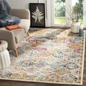 large rug safavieh madison bohemian cream/ multi rug - 12u0027 ... ZNSMFGK