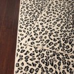 leopard rug lea snow leopard mat, ... STGLGHQ