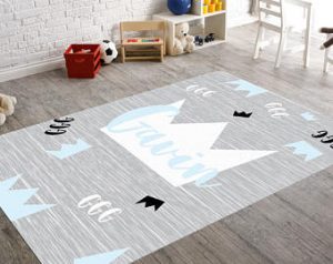 modern kid rug monogram rug, childrens rugs, modern nursery decor, playroom decor, kids  bedroom decor, FNOXDJC