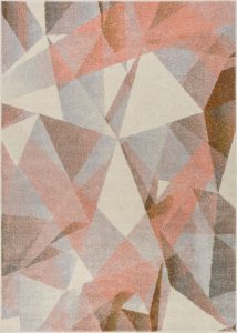 naomi tranquil pink mid-century modern rug TYFKPGK