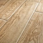 Natural wood tile floor pictured: wood look tile flooring MOZJHHY