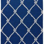 nautical rugs presenting blue fish net, a new look nautical styled rug from jaipur IWJJIFN
