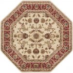 octagon rugs tayse rugs sensation beige 8 ft. octagon transitional area rug PWDHVHL