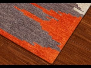 orange rugs orange area rug | orange area rug with white swirls - youtube HINTIWU