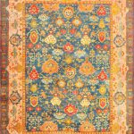 oushak rugs antique blue background turkish oushak rug 49108 nazmiyal RJSVZQB