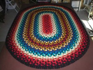 oval braided rugs colorful oval braided rug SMAYSWL