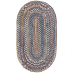 oval rug old country braided oval area rug ODXJKZX