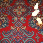 Patterned carpets turkey smyrna axminster carpet 80% wool and 20% nylon - red sheme - JHMKKTP