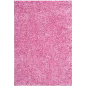 pink area rugs santa monica shag pink ... HZOAQGD