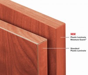 plastic laminate astm tests on moisture guard edge banding confirms durability with more  resistance XSBQCVI