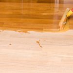 prefinished hardwood floors staining your own unfinished hardwood floor FUYAVHK