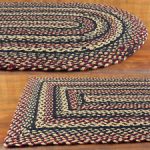 primitive braided area rugs country oval rectangle 20x30 YGKCXXI