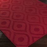 Red area rug artistic weavers central park zara awhp4001 red area rug ANJIOXH