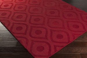 Red area rug artistic weavers central park zara awhp4001 red area rug ANJIOXH