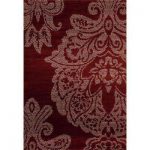 Red area rug bastille ... SBNDFQR