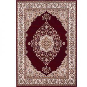 Red area rug bazaar emy red/ivory ... RHGYCRT