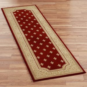 regent fleur de lis rug runner 23 x 77 BUBSQOC